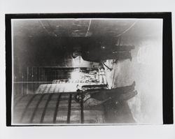 Wine tanks and workers at Geyser Peak Wine and Brandy Co., Geyserville, California, about 1910