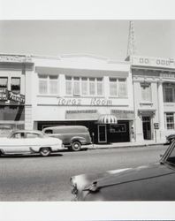 Commercial building at 216 Hinton Avenue, Santa Rosa, California, 1963