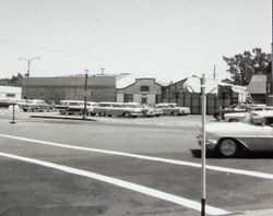 City of Santa Rosa parking lot, Santa Rosa, California, 1963