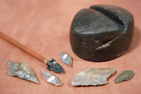 Projectile Points and Arrow Shaft Straightener