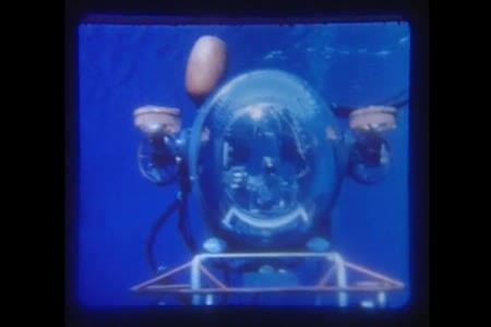 A quick look report: Underwater anthropomorphic tethered vehicle (ATV) and DSSP swimming TV