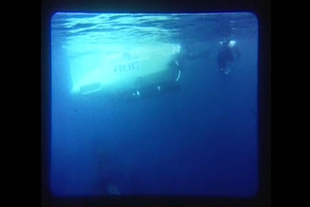 Diving locker, first trial