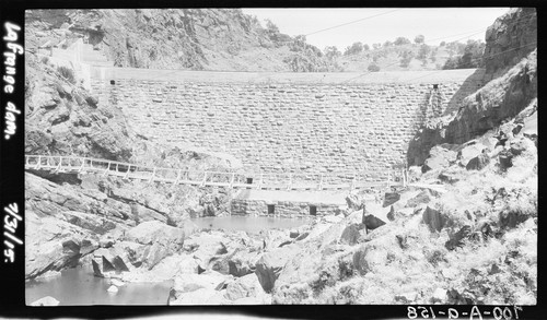 La Grange Dam on Tuolumne River, La Grange, California