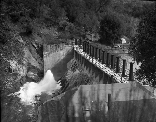 Clear Lake Dam at head of Cache Creek. Yolo Water & Power Co