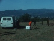 Installation of First NASA Automatic Weather Station at Hopland Field Station