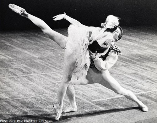 Jocelyn Vollmar and Kent Sowell in Christensen's Esmeralda Pas de Deux, 1960