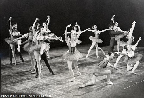 San Francisco Ballet dancers in Christensen and Balanchine's Variations de Ballet, circa 1960