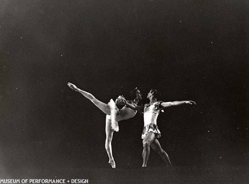 Sally Bailey and Roderick Drew in Christensen's A Masque of Beauty and the Shepherd, circa 1954-1960?