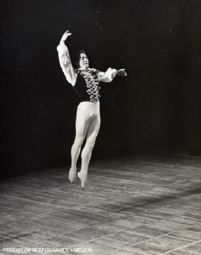 Kent Sowell in Christensen's Esmeralda Pas de Deux, 1960