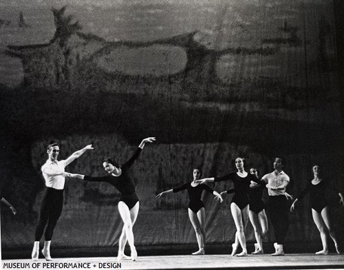 San Francisco Ballet dancers in Balanchine's Symphony in C, circa 1961