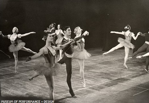 San Francisco Ballet dancers in Christensen and Balanchine's Variations de Ballet, circa 1960