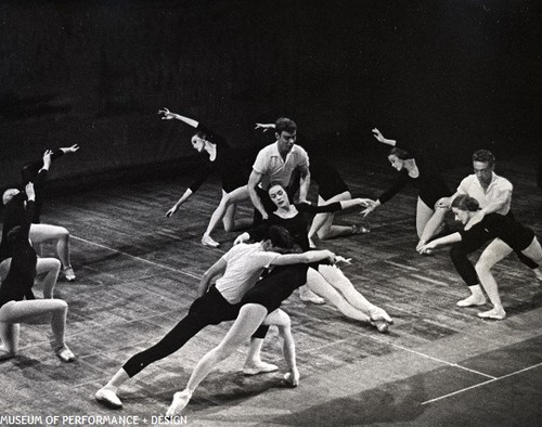 San Francisco Ballet dancers in Balanchine's Symphony in C, circa 1961