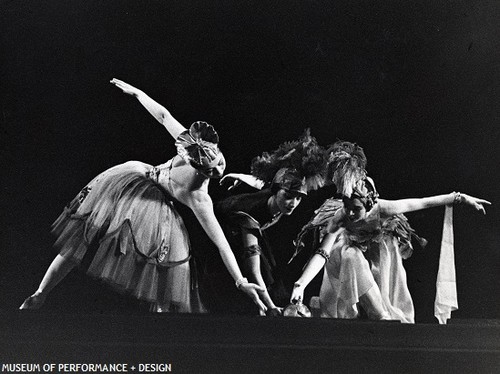 San Francisco Ballet dancers in Christensen's A Masque of Beauty and the Shepherd, circa 1954-1960?