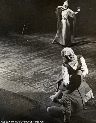 Jocelyn Vollmar and others in Christensen's Lady of Shalott, 1958