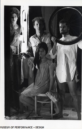 Anna Halprin and others in Halprin's Five-Legged Stool, 1962