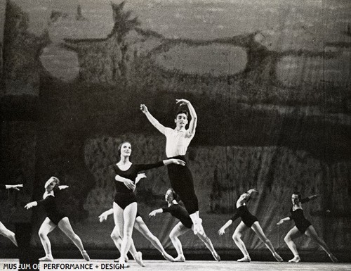 San Francisco Ballet dancers in Balanchine's Symphony in C, circa 1961