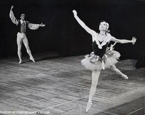 Jocelyn Vollmar and Kent Sowell in Christensen's Esmeralda Pas de Deux, 1960