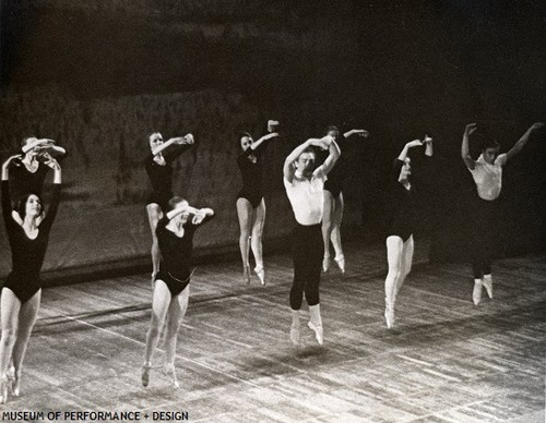 San Francisco Ballet dancers in Balanchine's Symphony in C, circa 1961