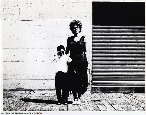 Anna Halprin and unidentified child, 1962