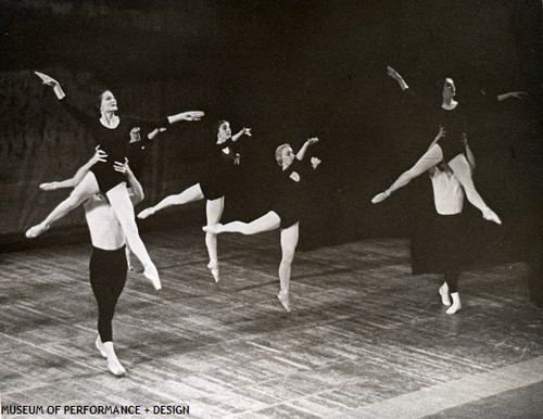 San Francisco Ballet dancers in Balanchine's Symphony in C, circa 1961