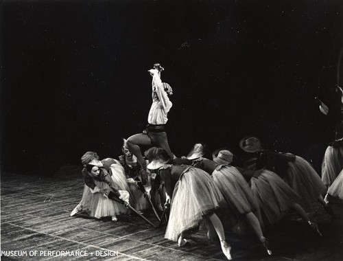 Michael Smuin and San Francisco Ballet dancers in Christensen's Con Amore, circa 1957