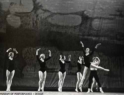 San Francisco Ballet dancers in Balanchine's Symphony in C, circa 1961