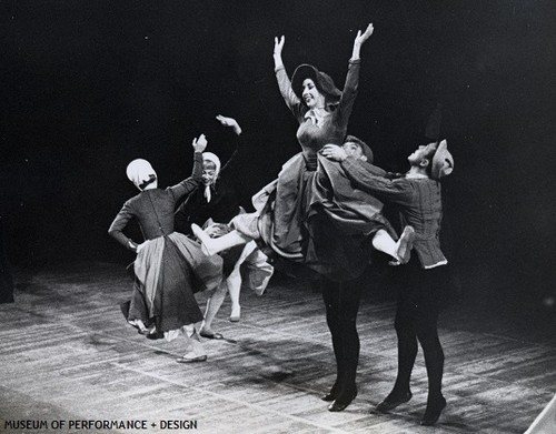 San Francisco Ballet dancers in Christensen's Lady of Shalott, 1958