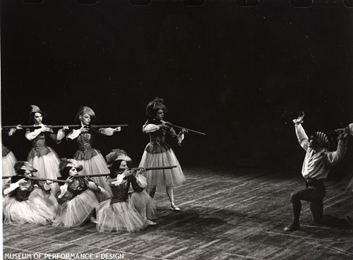 Michael Smuin and San Francisco Ballet dancers in Christensen's Con Amore, circa 1957