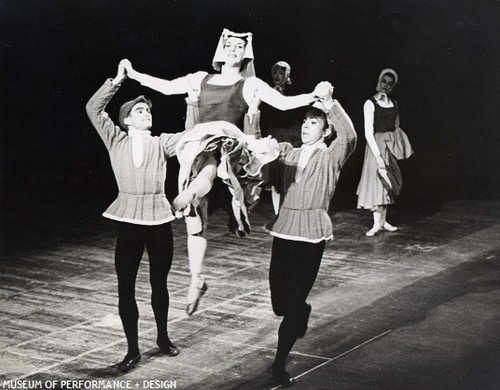 San Francisco Ballet dancers in Christensen's Lady of Shalott, 1958