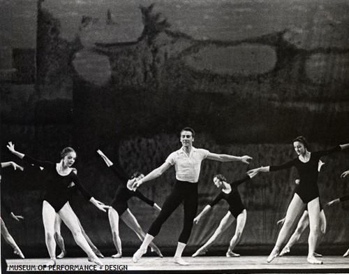 San Francisco Ballet dancers in Balanchine's Symphony in C, circa 1961