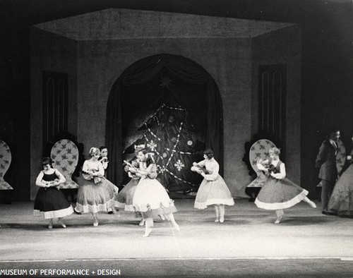 San Francisco Ballet dancers in Christensen's Nutcracker, circa 1961