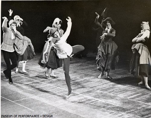 San Francisco Ballet dancers in Christensen's Lady of Shalott, 1958