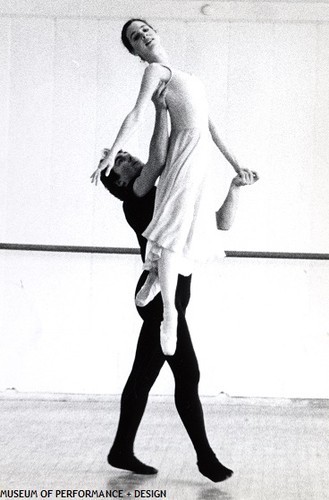 Megan Murphy with partner, October 1981