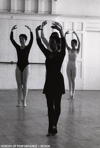 Tina Bernal in class, circa 1978-1981