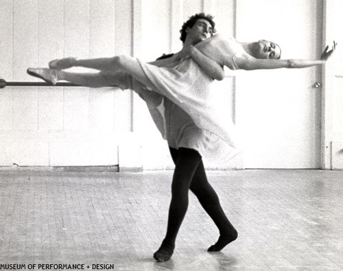 Megan Murphy with partner, October 1981