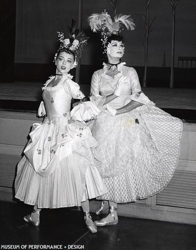 Mathilda Abbe and Jocelyn Vollmar in Christensen's Caprice, 1961