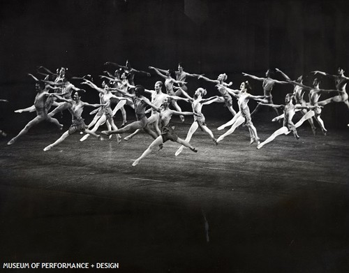 San Francisco Ballet dancers in Christensen's Symphony in D, 1967