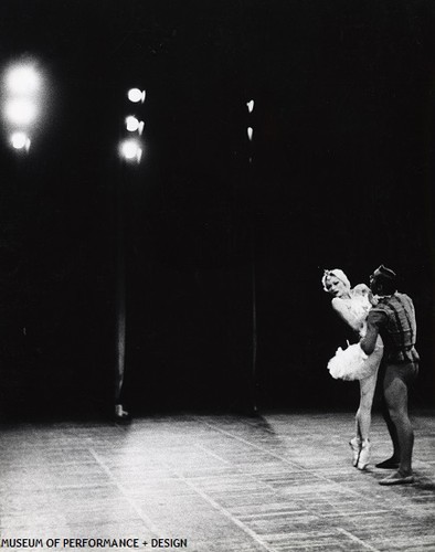 Jocelyn Vollmar and Roderick Drew in Balanchine's Swan Lake, circa 1960-1961