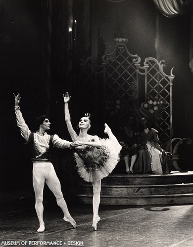 Virginia Johnson and Leo Ahonen in Christensen's Nutcracker, 1971