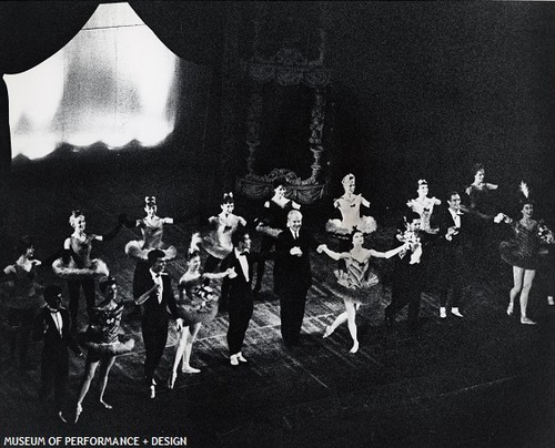 Lew Christensen with San Fransico Ballet dancers, circa 1950s