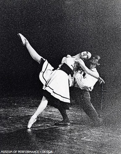 Virginia Johnson and David Anderson in Anderson's Hungarica, circa 1965-1966