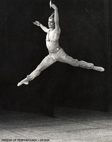 Rudolf Nureyev in his Le Corsaire, 1964