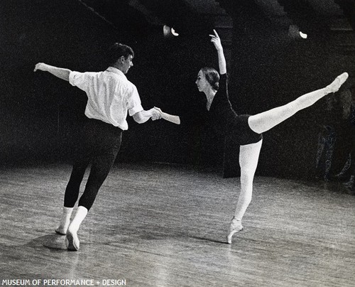 Sue Loyd and Ron Poindexter in Christensen's Bach Concert, 1963