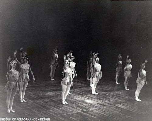 San Francisco Ballet dancers in Balanchine's Serenade, 1952