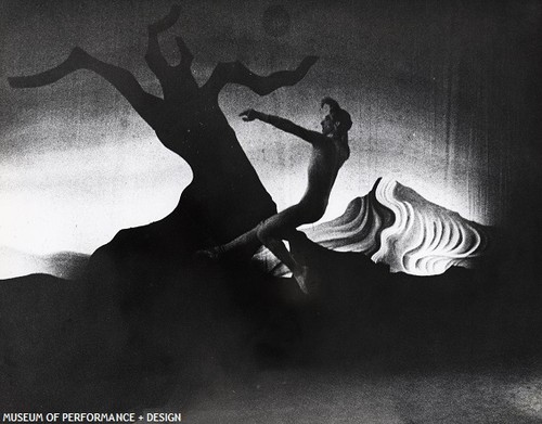 A San Francisco Ballet dancer in Christensen's Original Sin, circa 1966