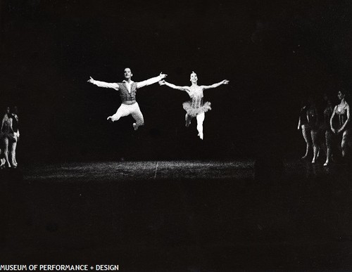 Carlos Carvajal and Sue Loyd in his work, Three Diversions, 1966