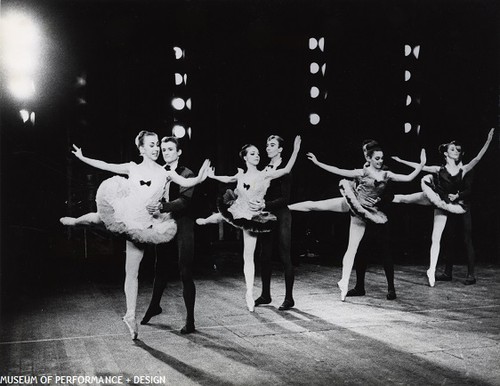 San Francisco Ballet dancers in Christensen's Octet, 1965