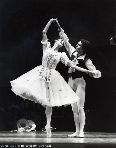 Anita Paciotti and Tomm Ruud in Ashton's La Fille Mal Gardée, circa 1978