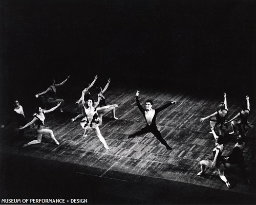 San Francisco Ballet dancers in Balanchine's Symphony in C, circa 1961
