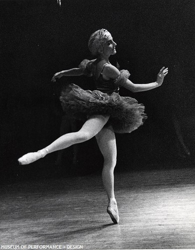 San Francisco Ballet dancer in Kersh's (after Petipa) Princess Aurora, 1964